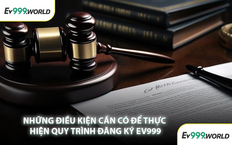 Những Điều Kiện Cần Có Để Thực Hiện Quy Trình Đăng Ký EV999